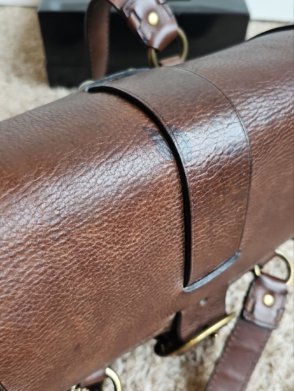 Coach 2007 Legacy Thompson Karee Flap Bag 11375 | Archival Mahogany - Picture 10 of 11